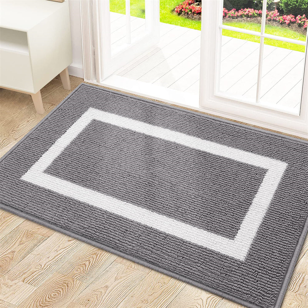 WelkomstLuxe | Duidelijk Vuilbestendige Antislip Voetmat voor Buiten