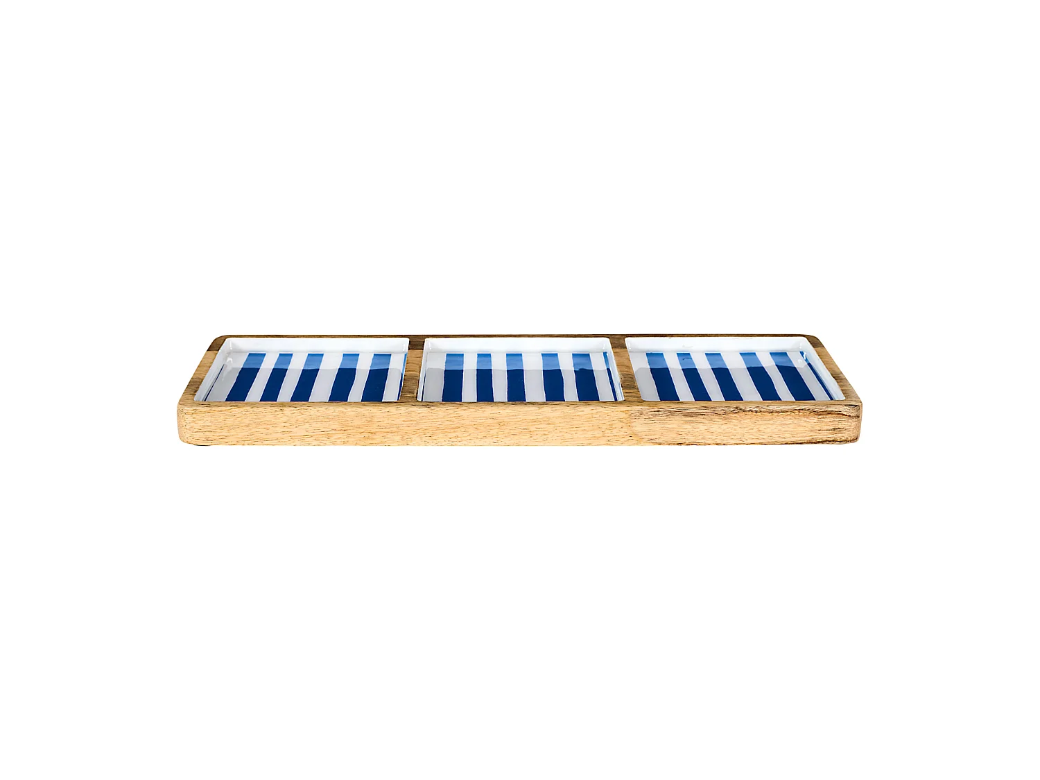 Planche Compartiments - HOME DECO FACTORY - Dolce Vita - Manguier - Bleu