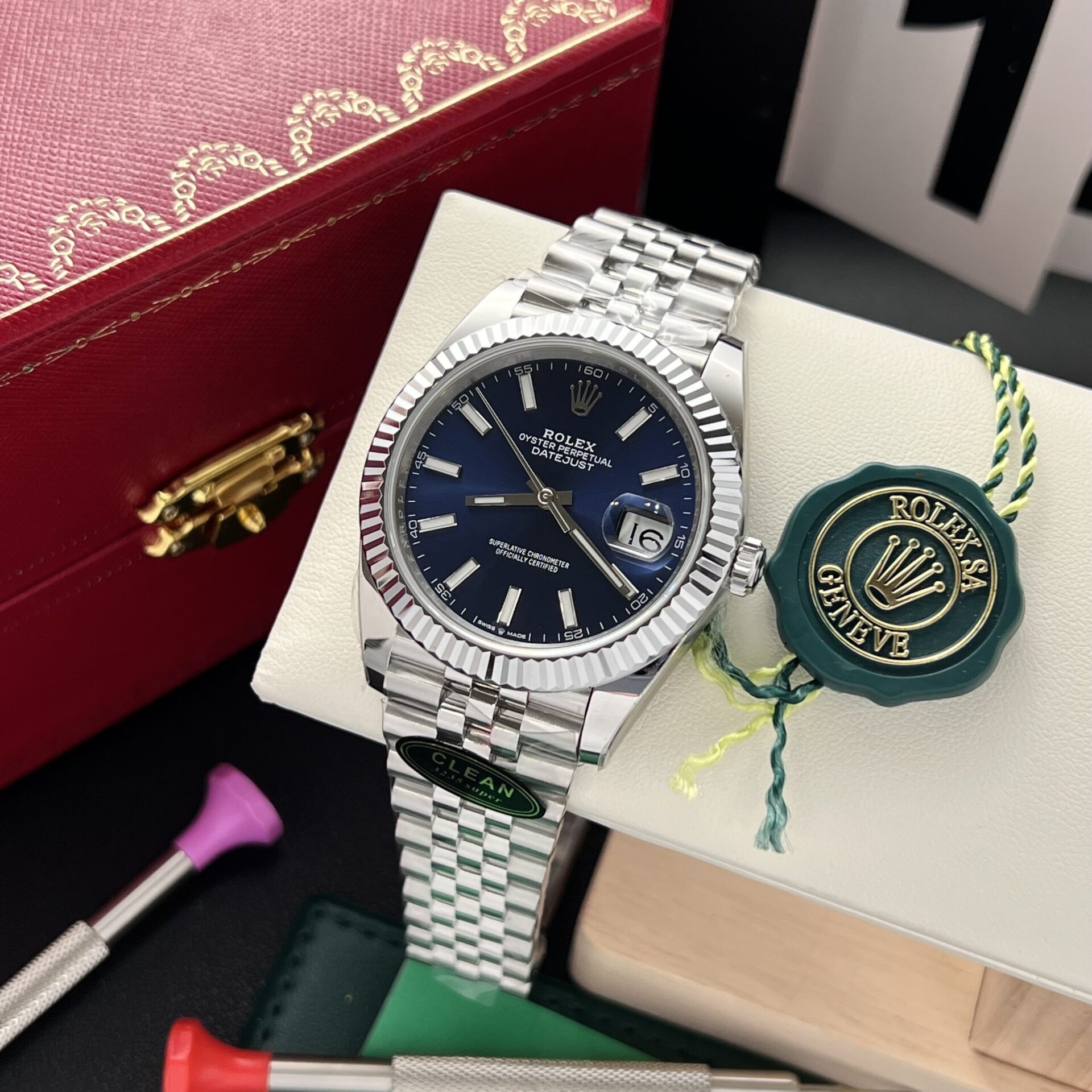 Rolex Replica Watch Datejust 126334 Blue Dial Clean Factory 41mm - Top club