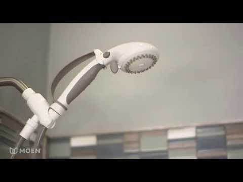 Moen Home Care 4-Spray 1.75 GPM Handheld Shower Head, Glacier