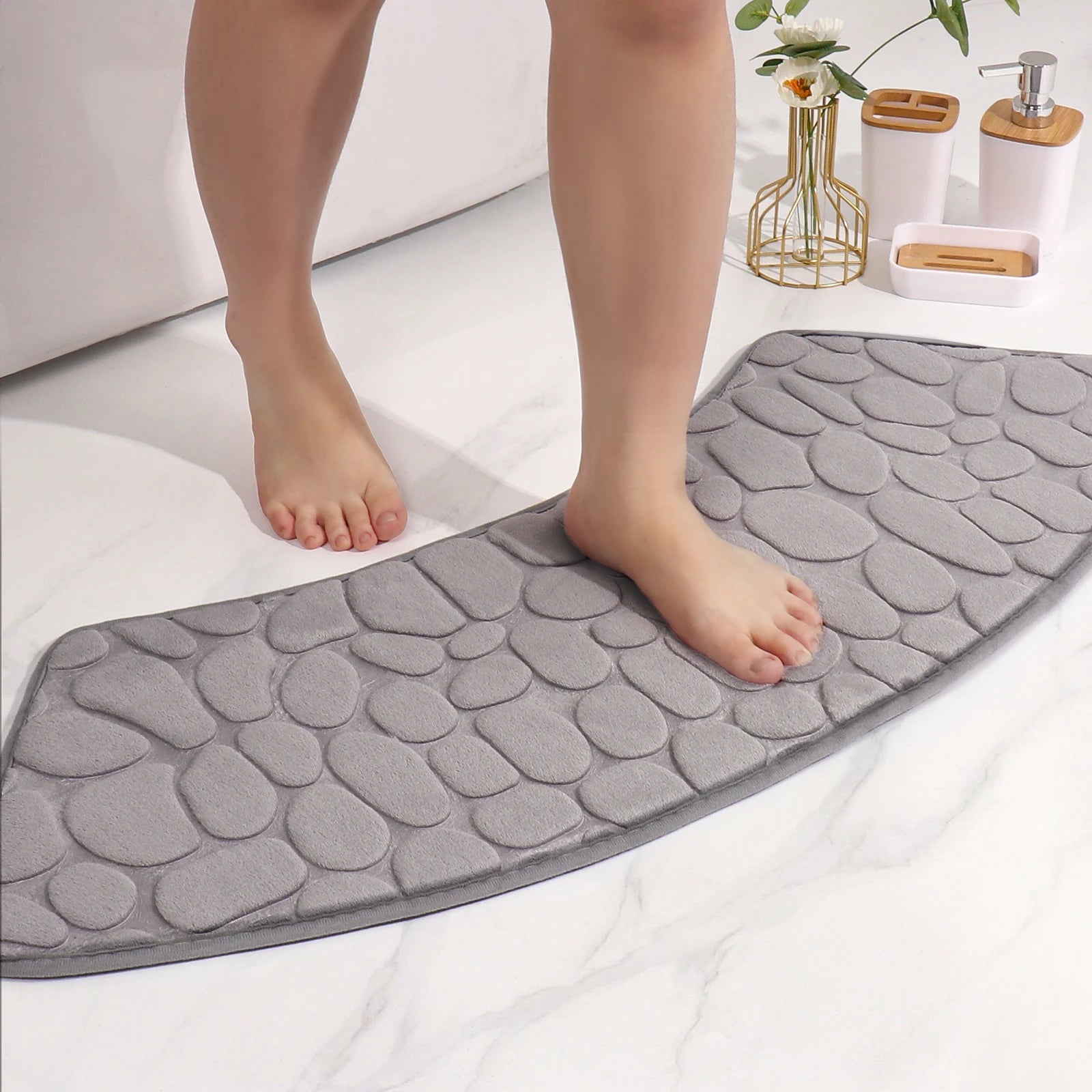 ShowerCurve | Gebogen Toilet- en Vloermat