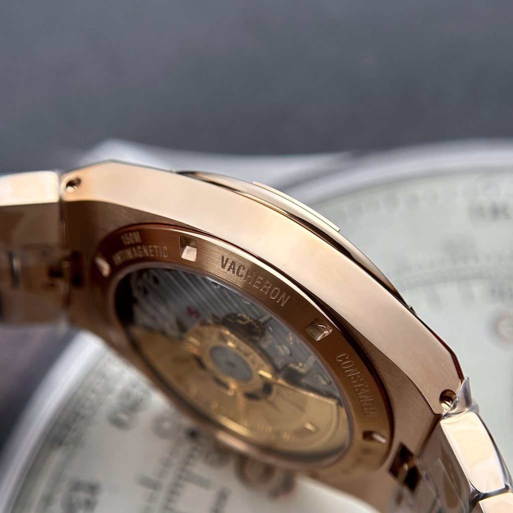 Vacheron Constantin Replica Watch Overseas 4500V Rose Gold Blue Dial PPF 41mm - Top club
