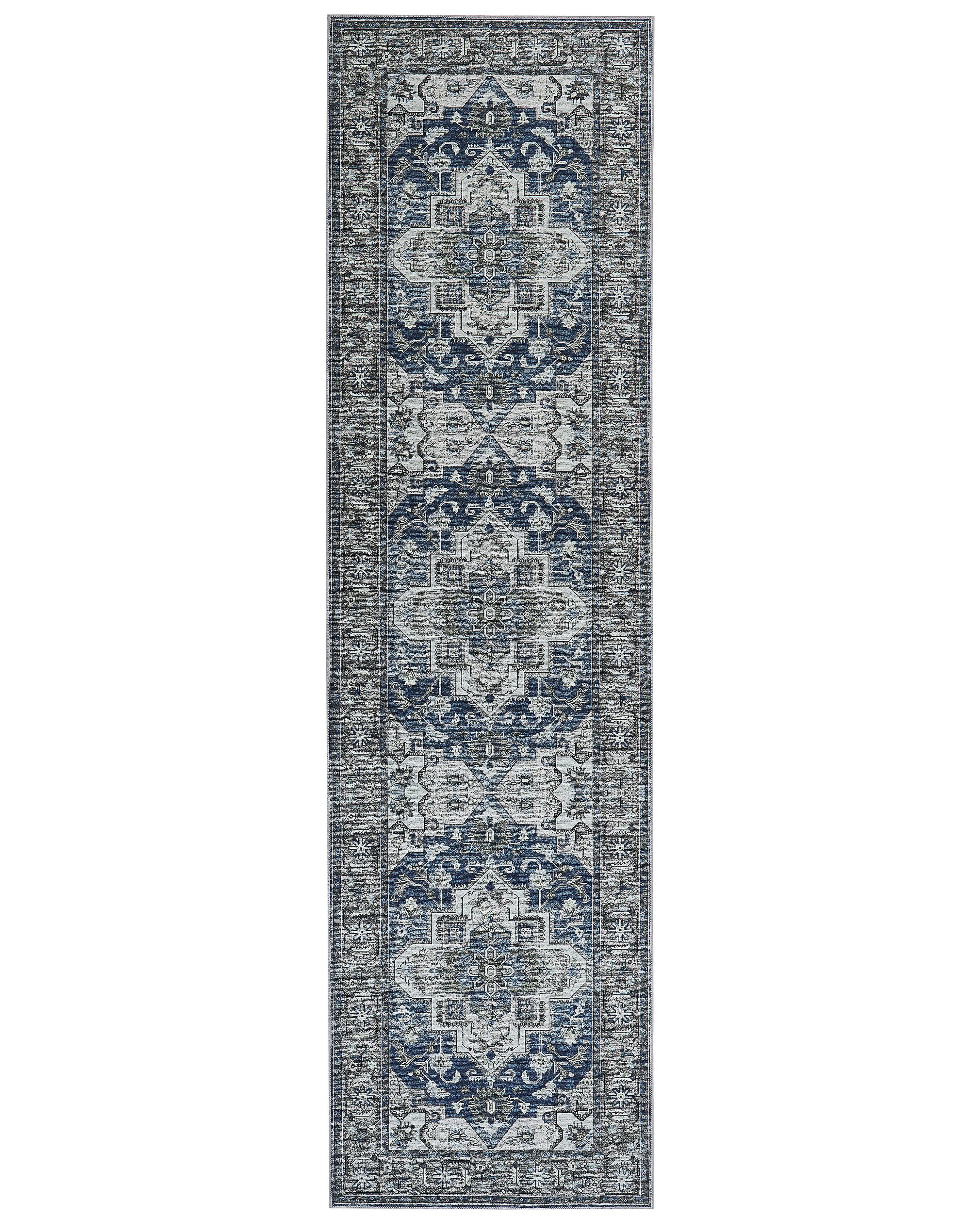 Rug KOTTAR Blue 80 x 300 cm