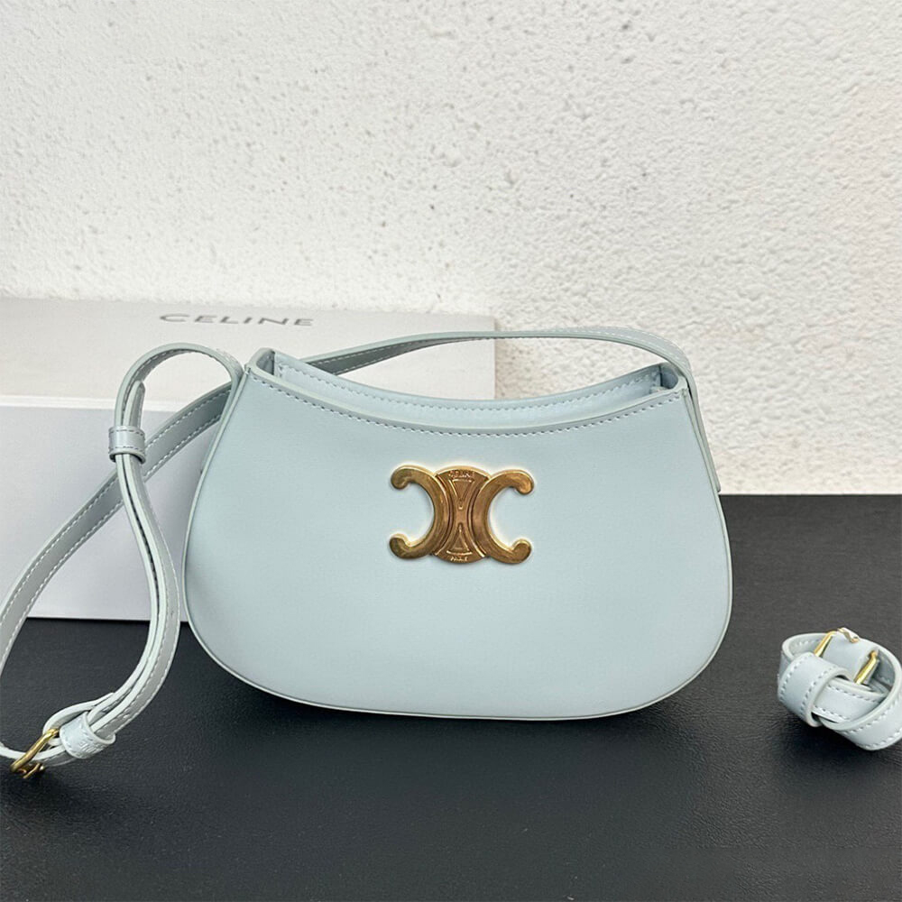 CELINE MEDIUM TILLY BAG in shiny calfskin1:1High-quality replica