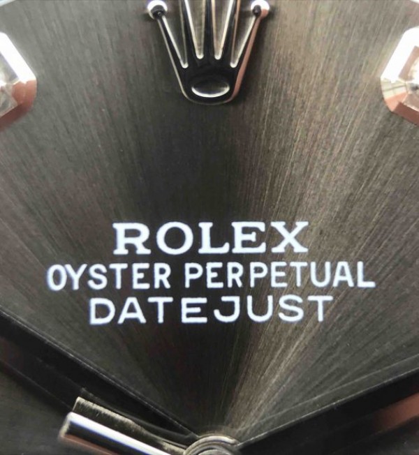 Replica Rolex DateJust 41mm 126300 Noob Gray Dial Diamonds Markers SS Bracelet A3235 - Top club