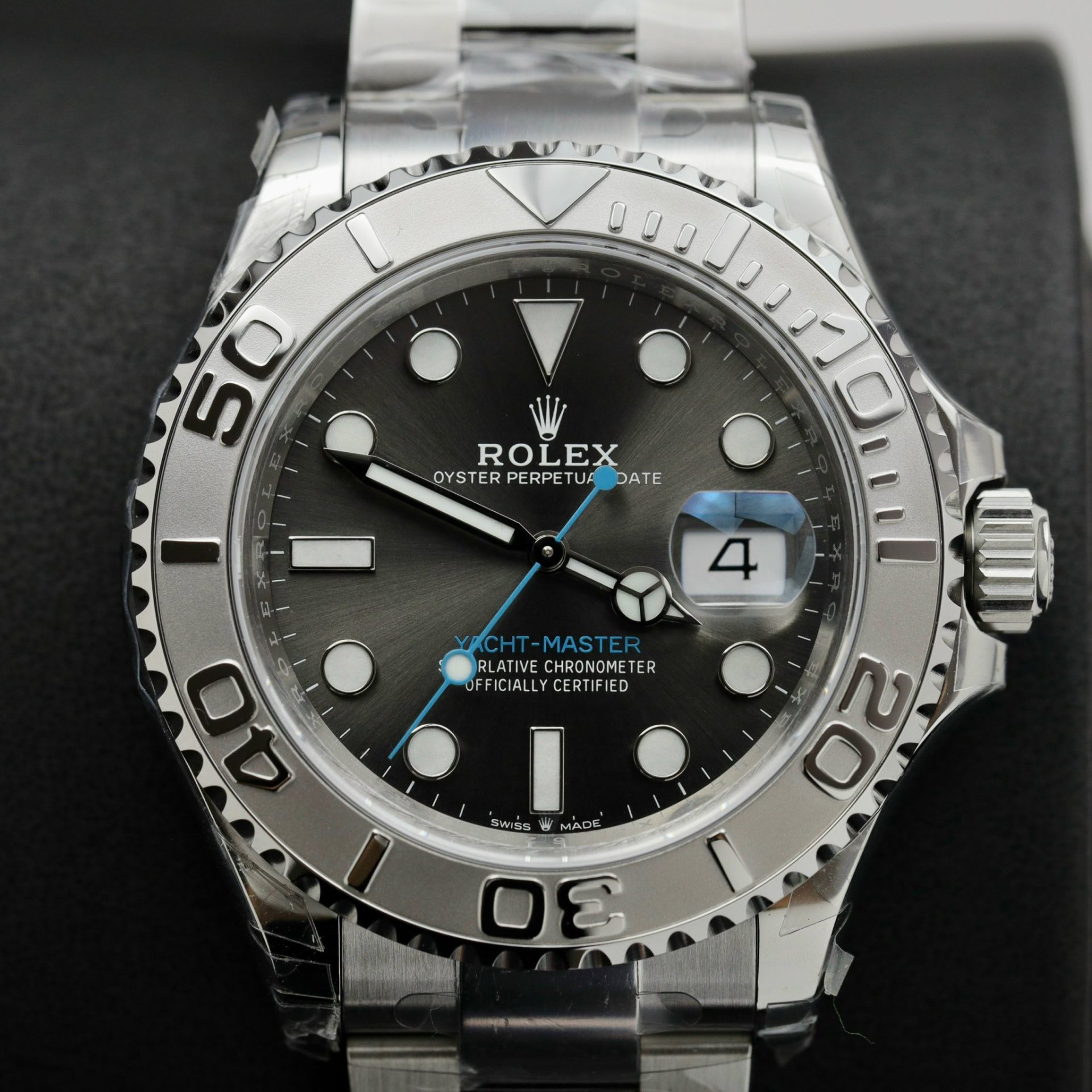 Rolex Replica Watch Yacht-Master 268622 Gray Dial VS Factory 40mm - Top club