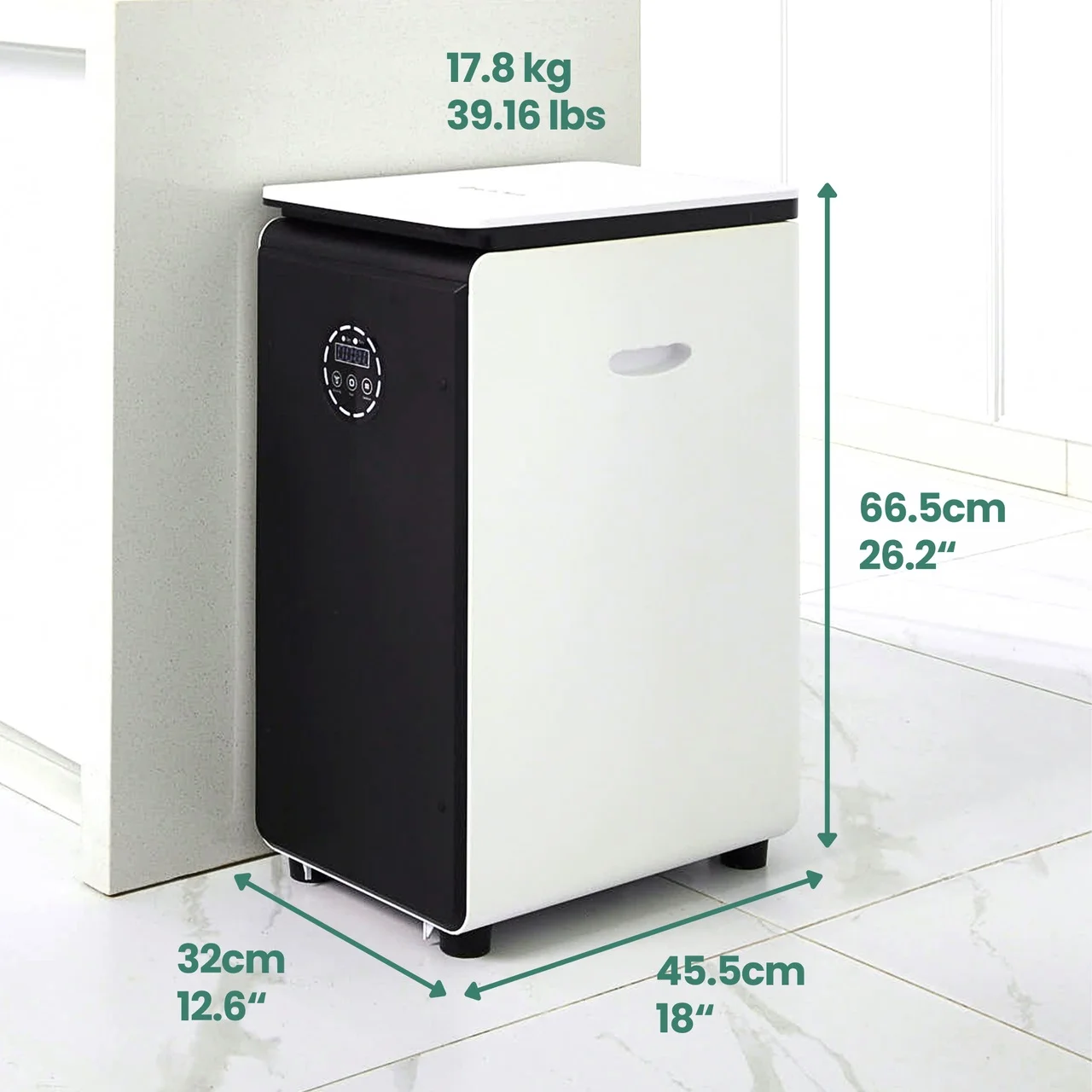 GEME World First Bio Smart 19L Electric Composting Bin - Image 8