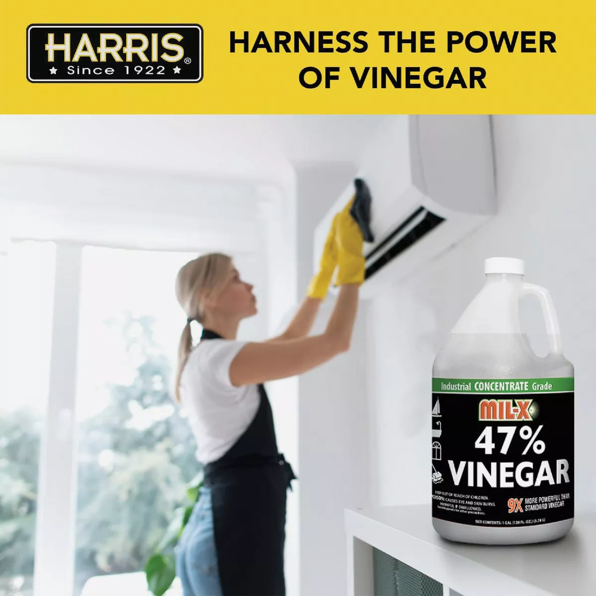 Harris MIL-X 1 Gal. 47% Concentrated Vinegar