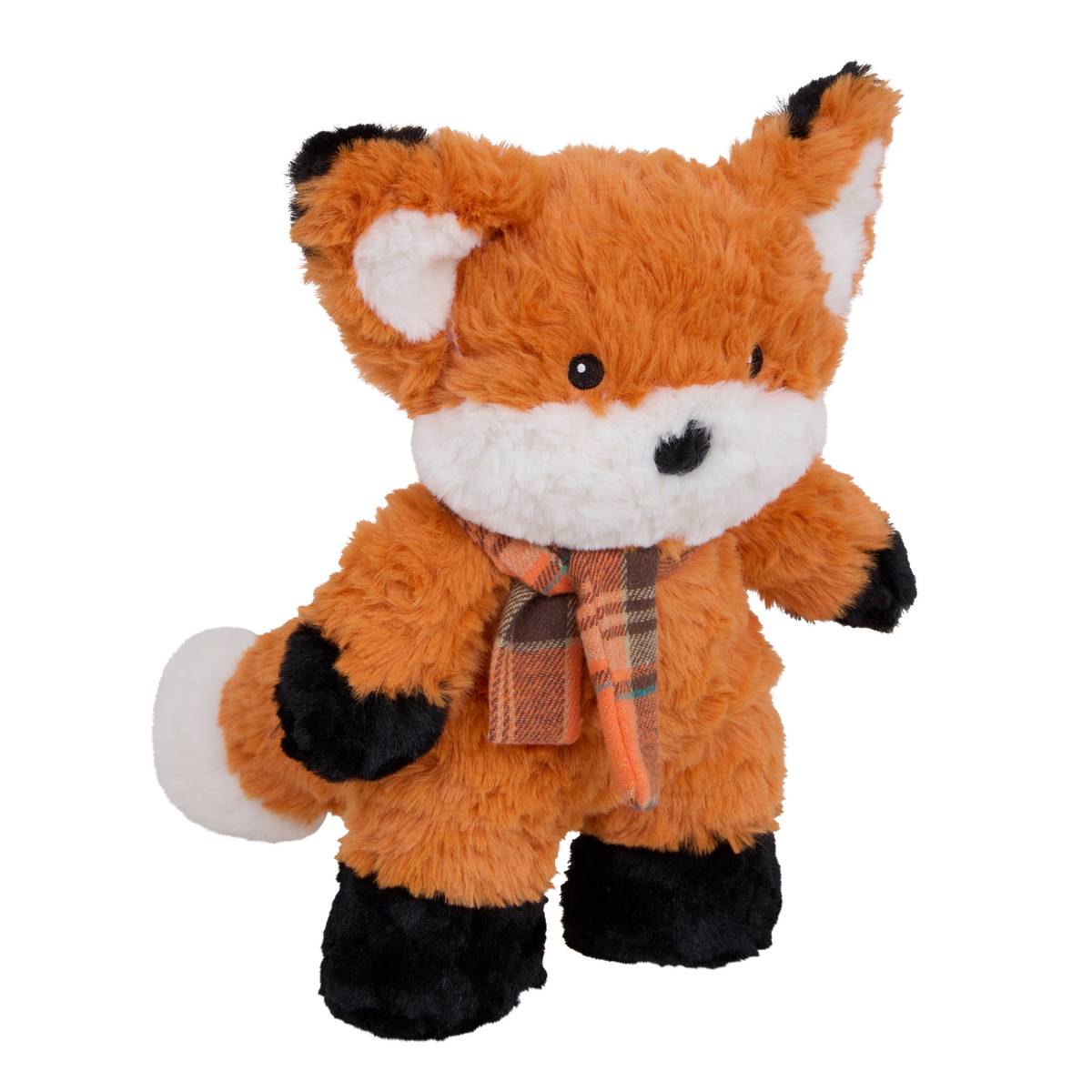 Children's plush fox "Ginger" H.32 cm, Multicolor