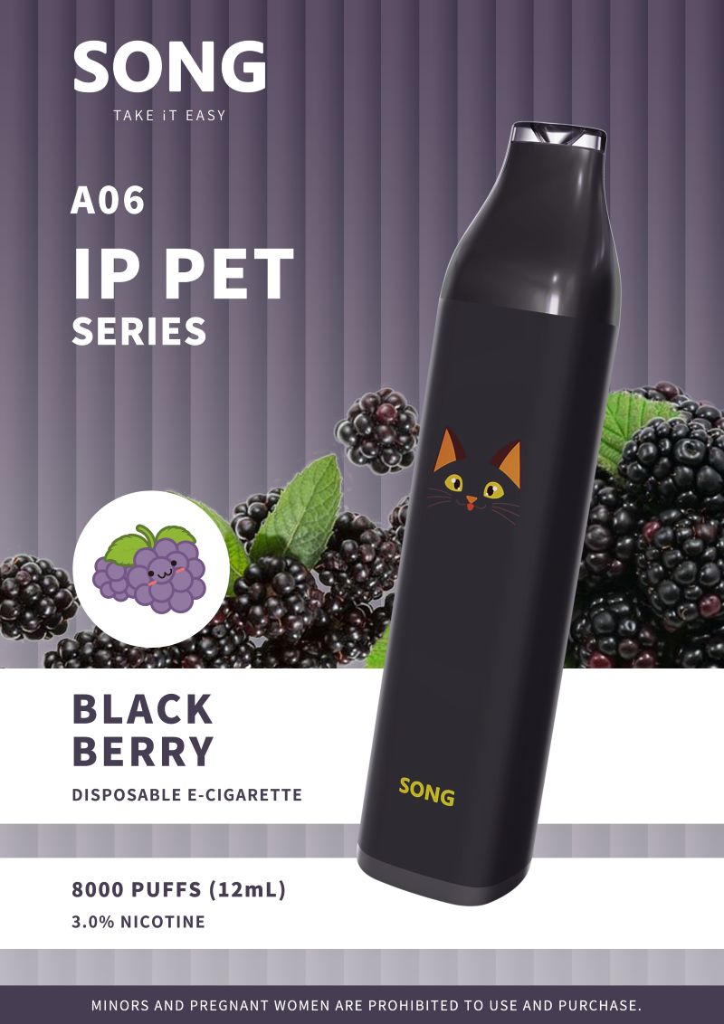 （2 pack）SONG  A06-IP Pet – 8000Puffs