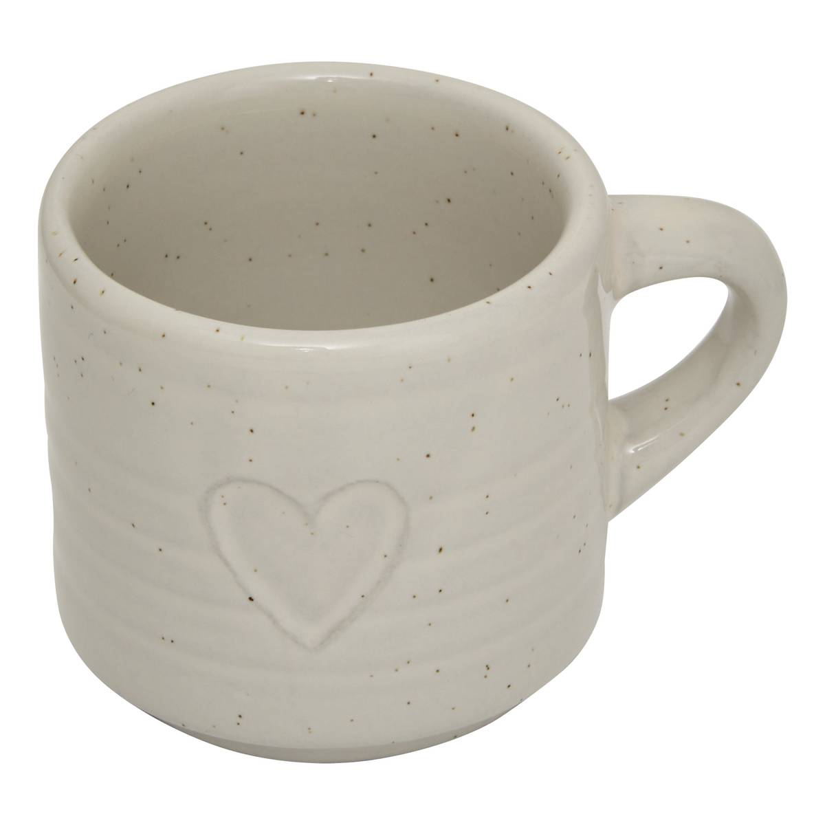 Mug"Adele" 80 ml, stoneware (ceramic), Warm White
