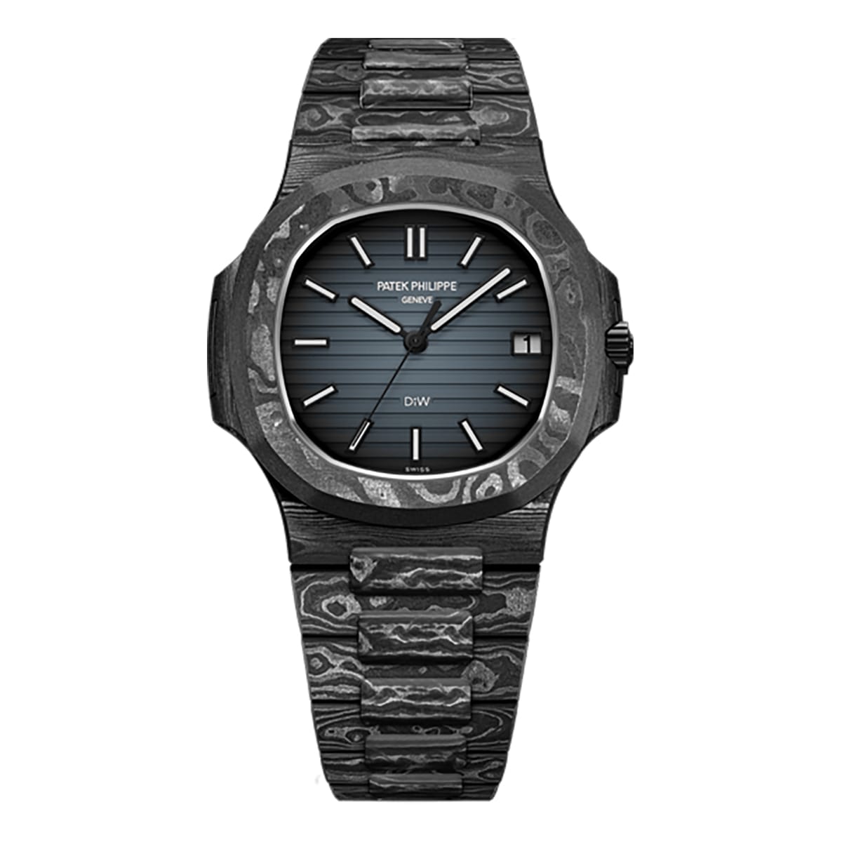 Best Fake Patek Philippe Replica Watch Nautilus All Carbon Gris The Black Grail Project(1:1 replica) - Top club