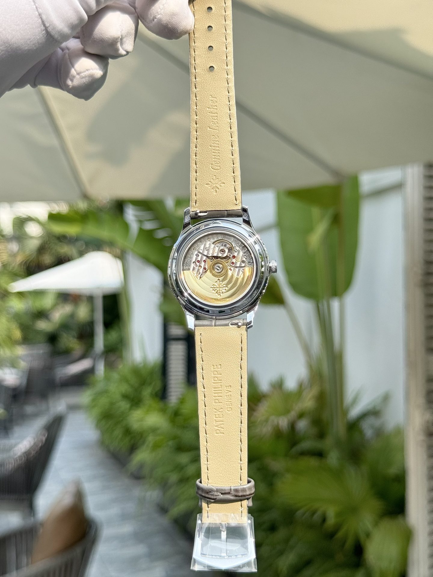 Patek Philippe Best Replica Watches Complications 4947G Gray Leather Strap 38mm - Top club