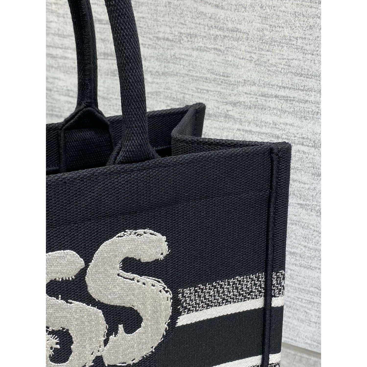 Dior Large Book Tote Bag Black And White For Women 42cm/16.5in – M1286ZEZD_M9931:1High-quality replica