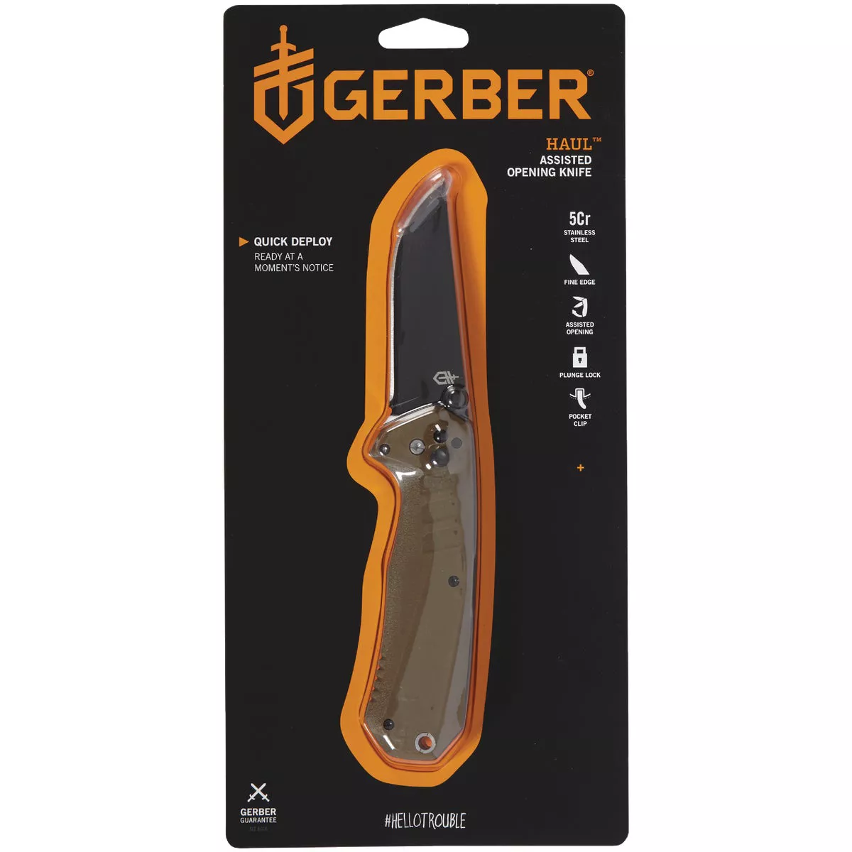 Gerber Haul 3.1 In. Folding Knife