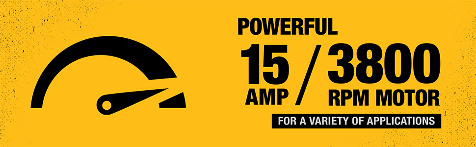 DEWALT motor rpm