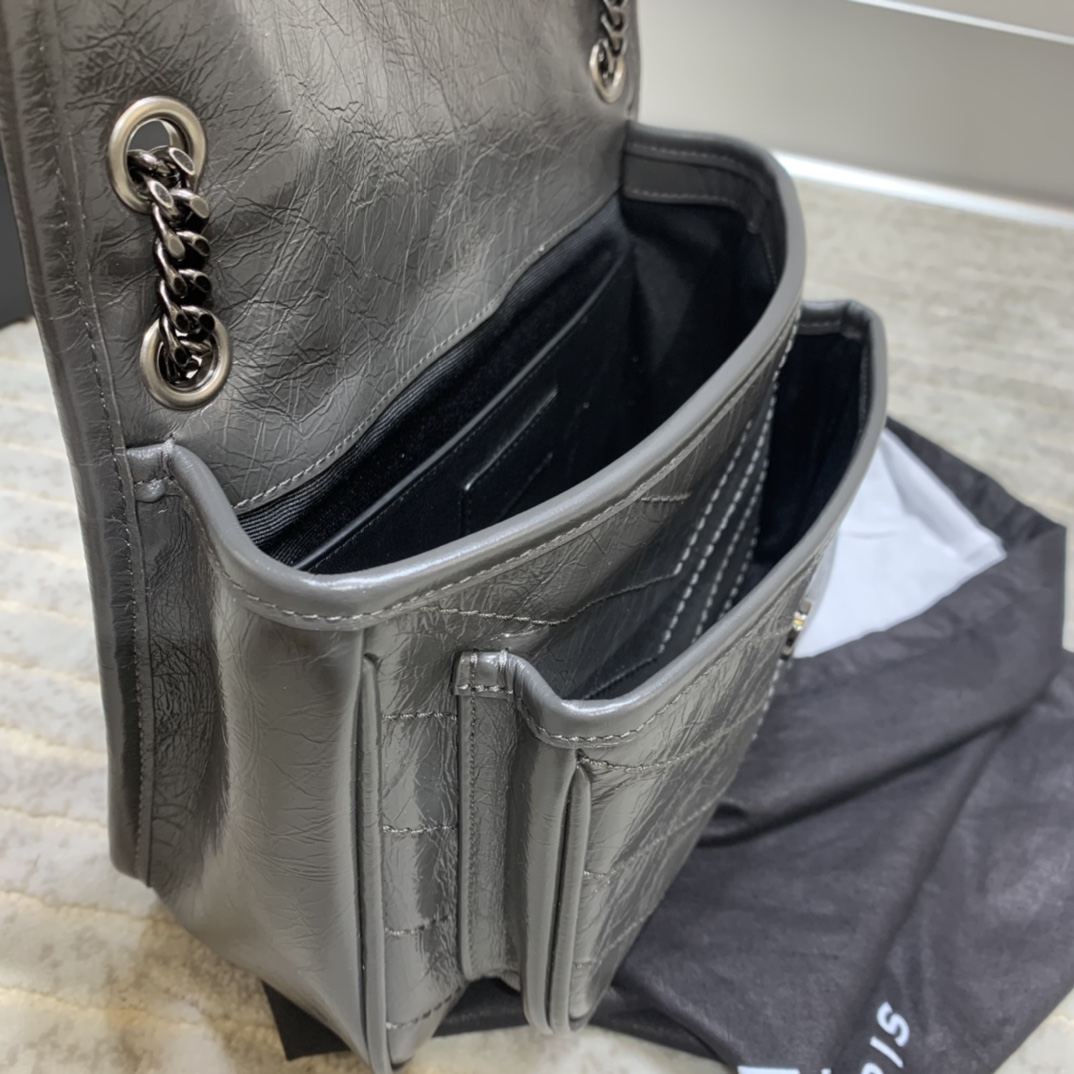 YSL NIKI MINI FLAP BAG1:1High-quality replica