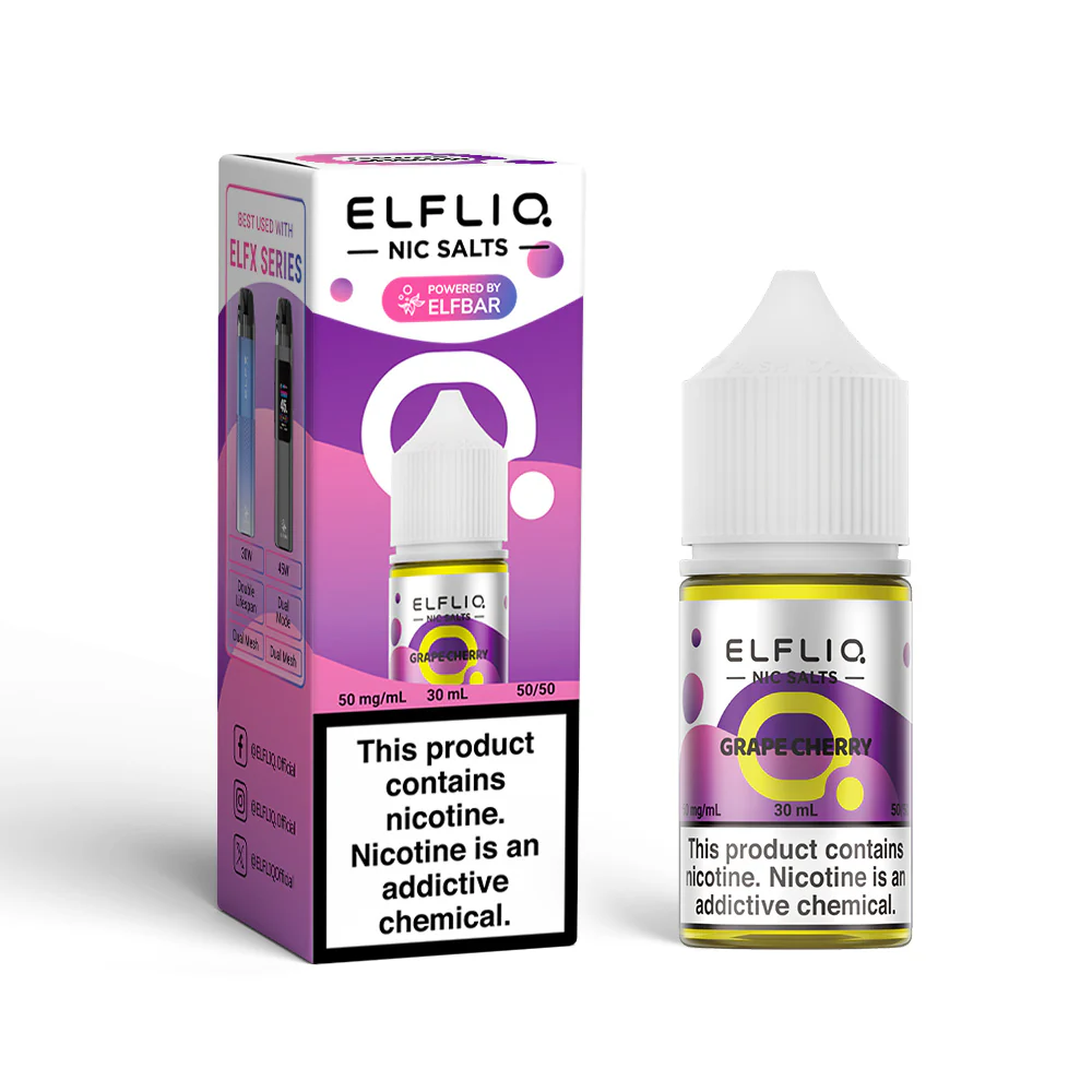 ELFLIQ e-liquidy z solą nikotynową 30 ml