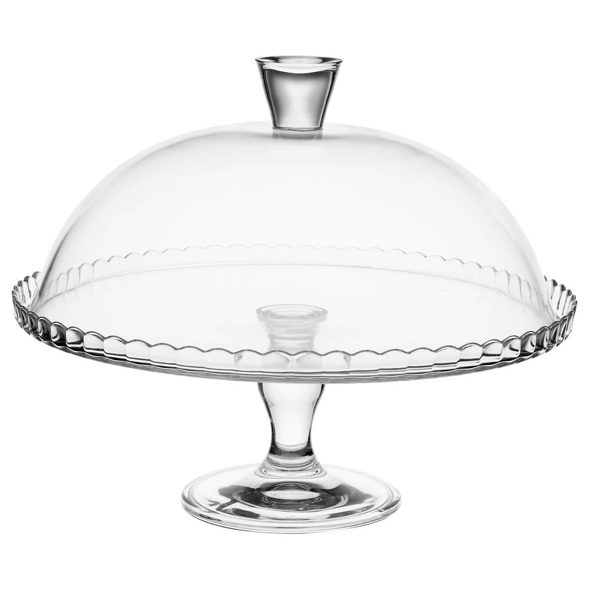 Cake stand "Lara" D.32.2 cm, Transparent