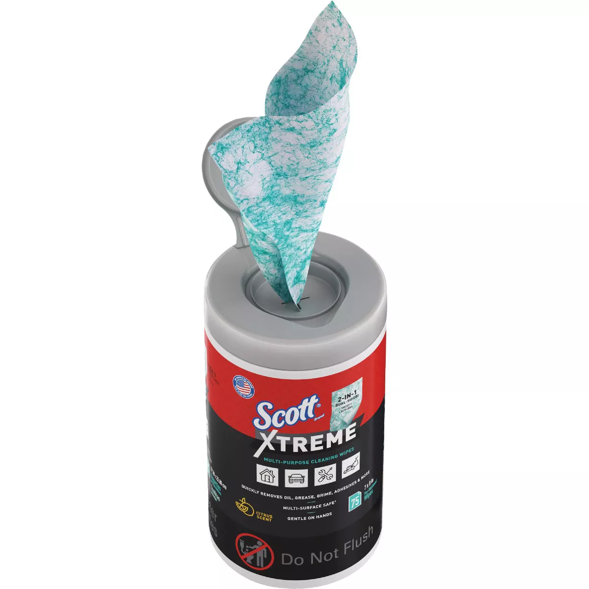 Scott Xtreme Multipurpose Cleaning Wipes (75-Count)