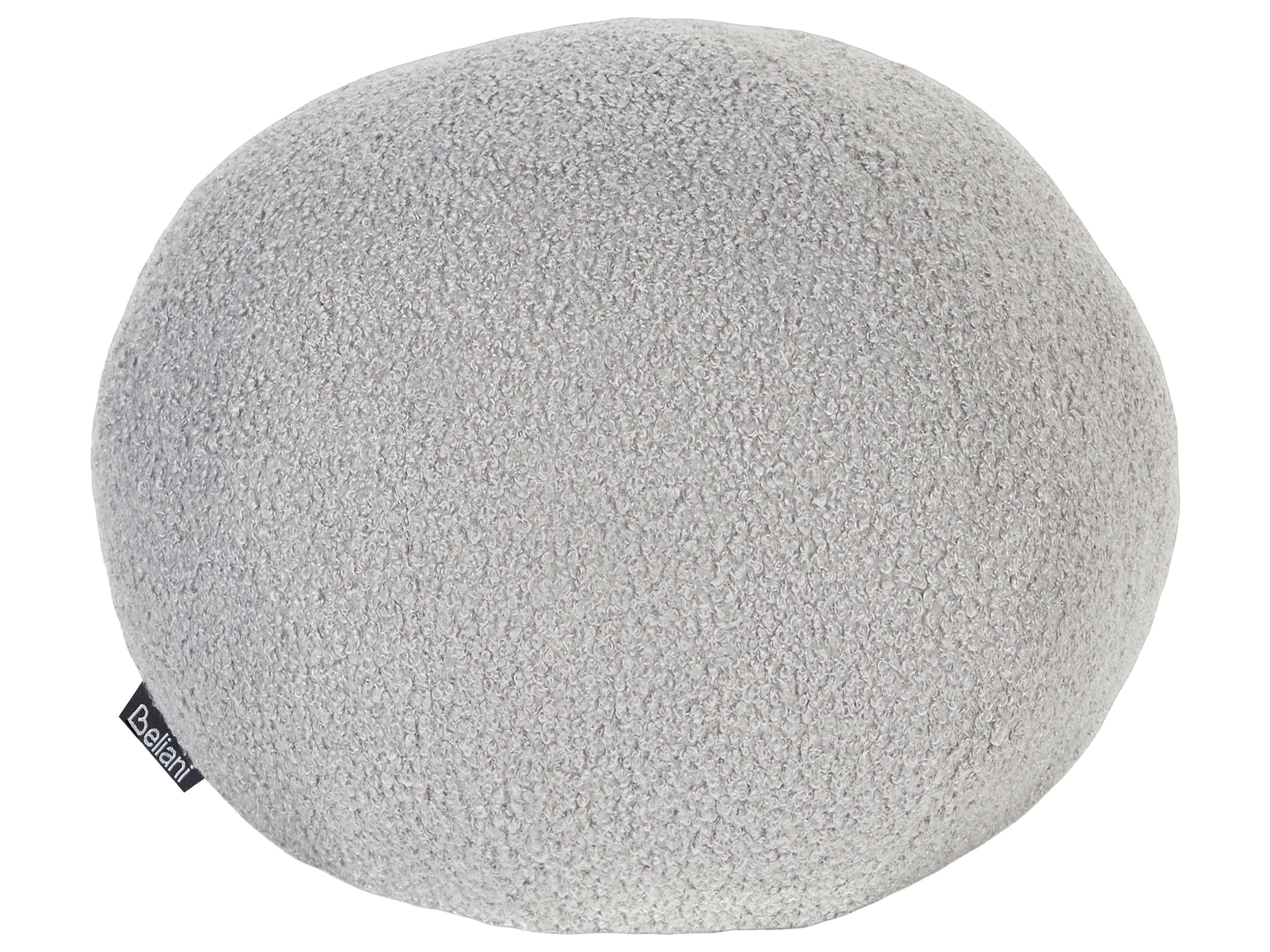 Throw Cushion SALVIA Boucle 30 x 30 cm Grey Solid