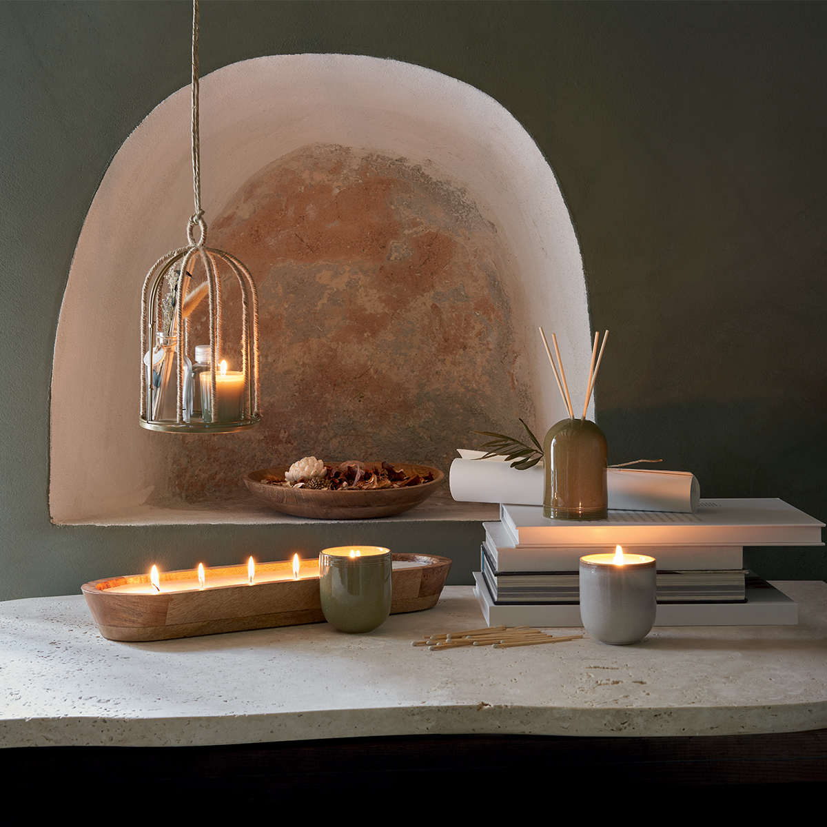 Cage gift box "Paola" Jasmine flower, D.14 cm