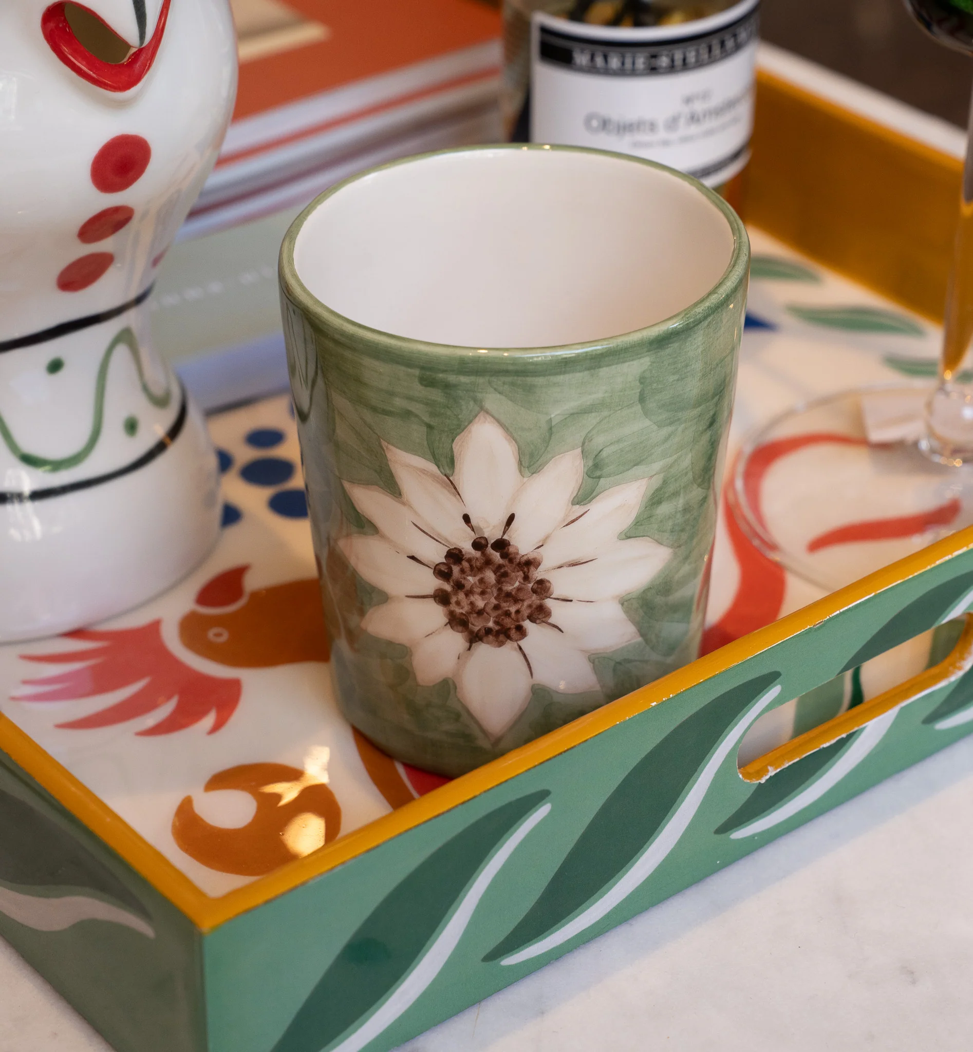White Lotus Dreams Cup