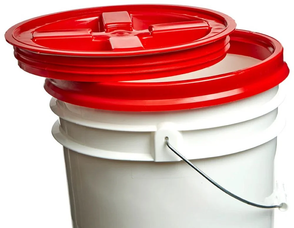 Set of 12 Red Gamma Seal Lids - Leak-Proof, Twist-Lock Tops for 3.5 to 7 Gallon Buckets - Image 5