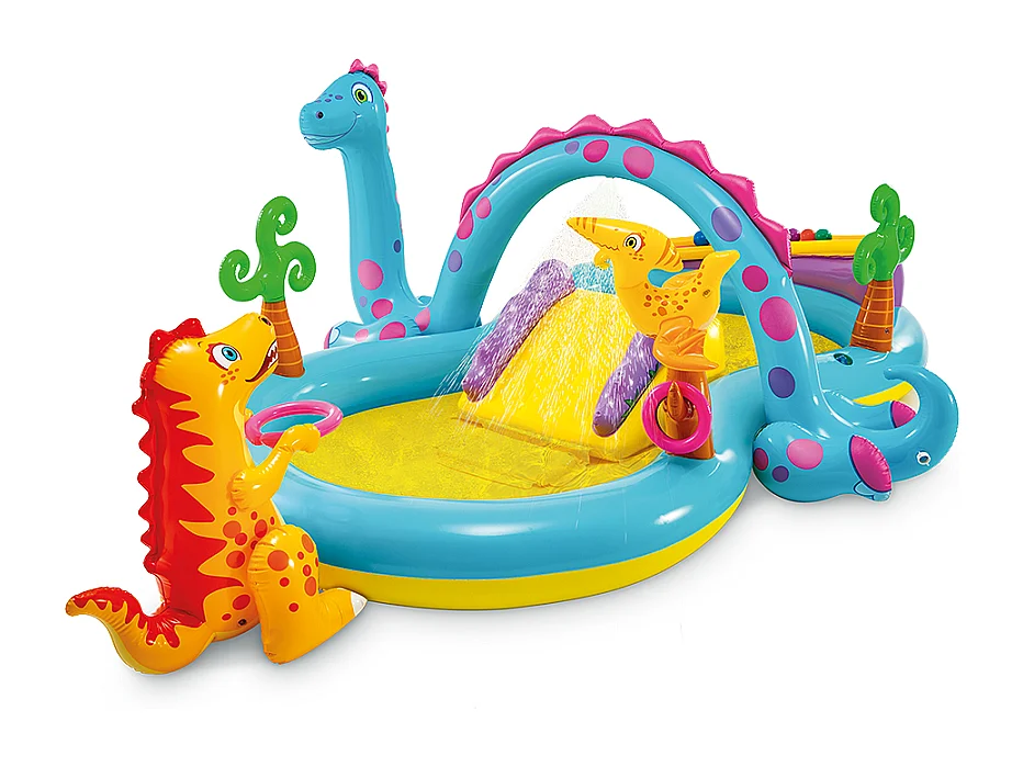 Aire de jeux gonflable Dinoland Intex