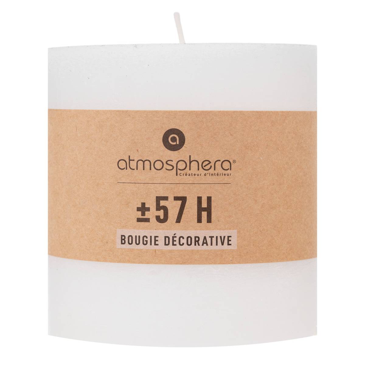 Rustic candle White, 663g