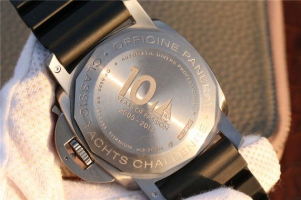 Replica Panerai PAM571 Titanium XF Black Dial Black Rubber Strap P9000 - Top club