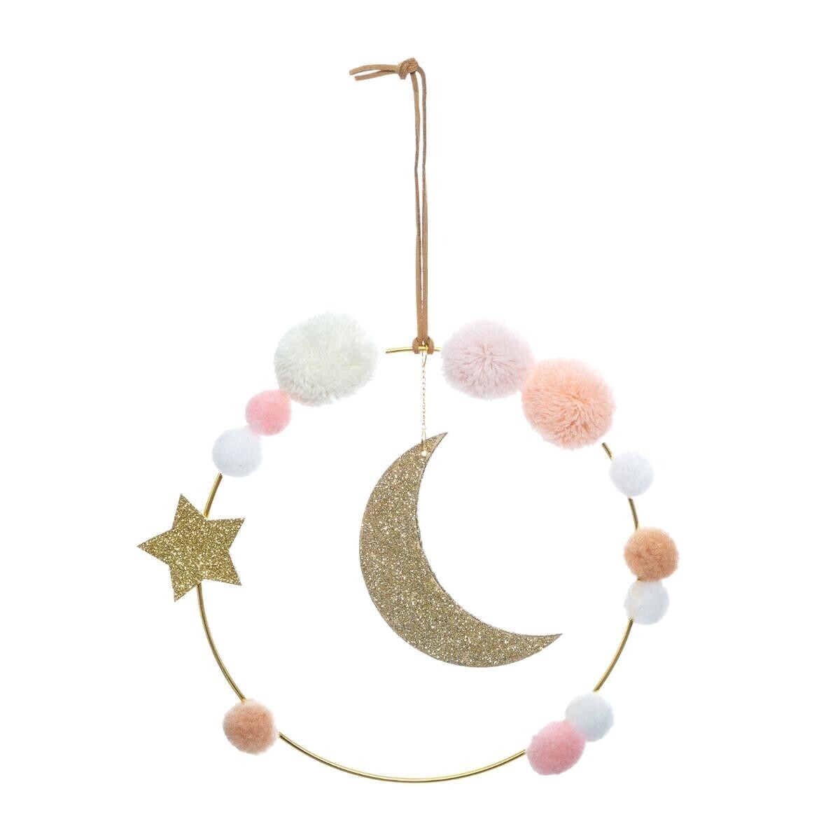 Kids wall decoration "Moon" 14x21 cm