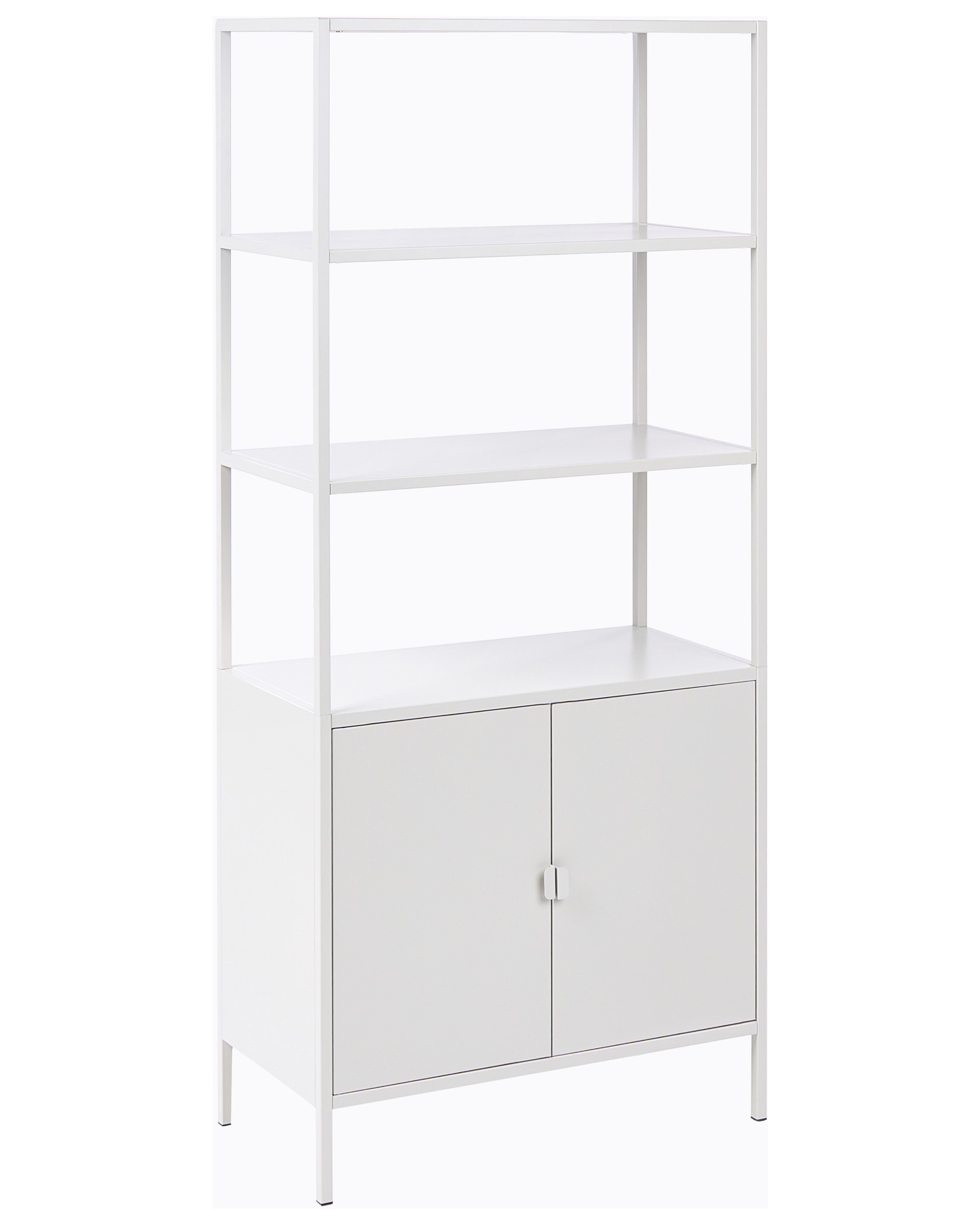 Storage Unit KAURI Metal Light Grey