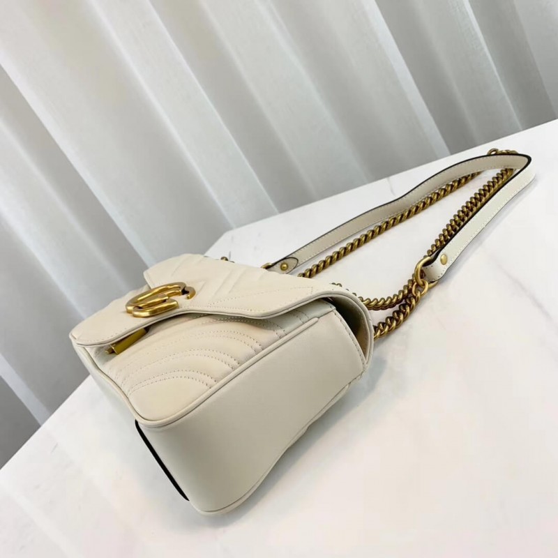 Replica Gucci Gg Marmont Matelasse Chevron Leather Small Shoulder Bag 4434971:1High-quality replica