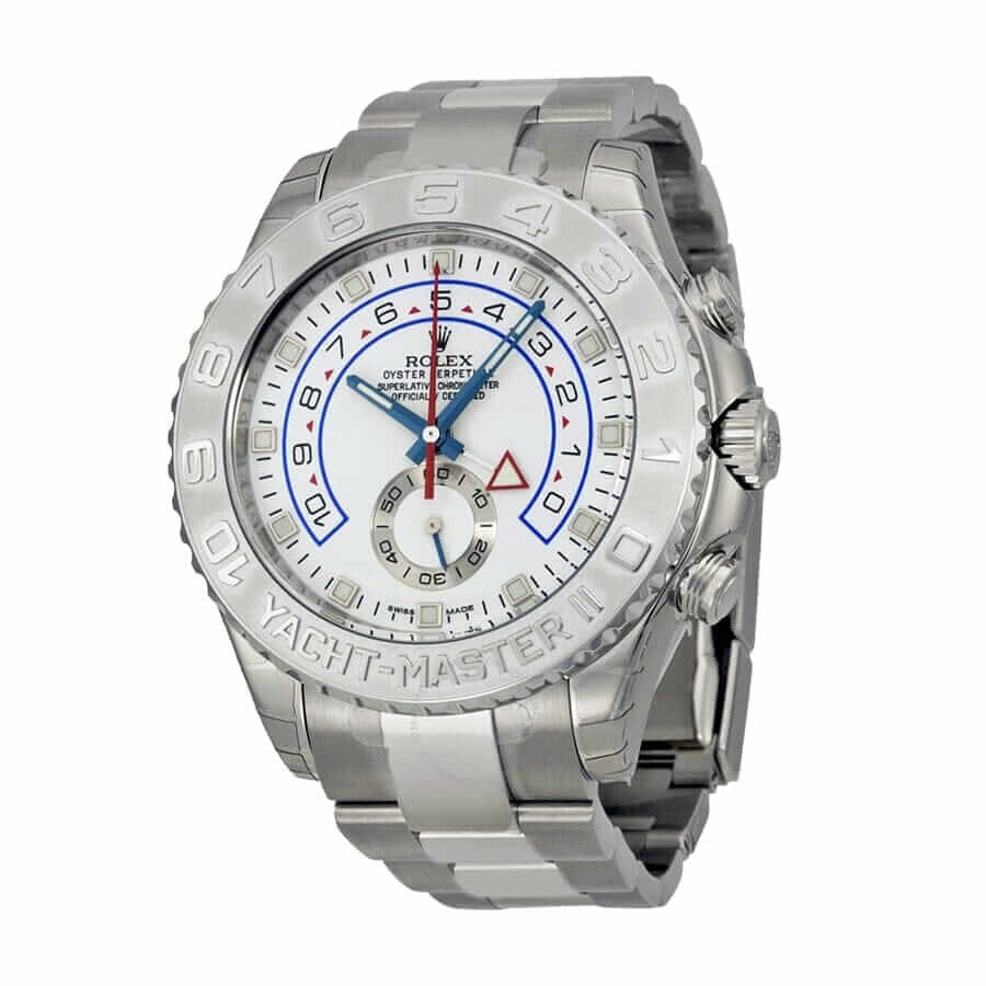 Rolex Yacht-Master II White Dial 116689-0001 Oyster Replica - Elite Watch Atelier
