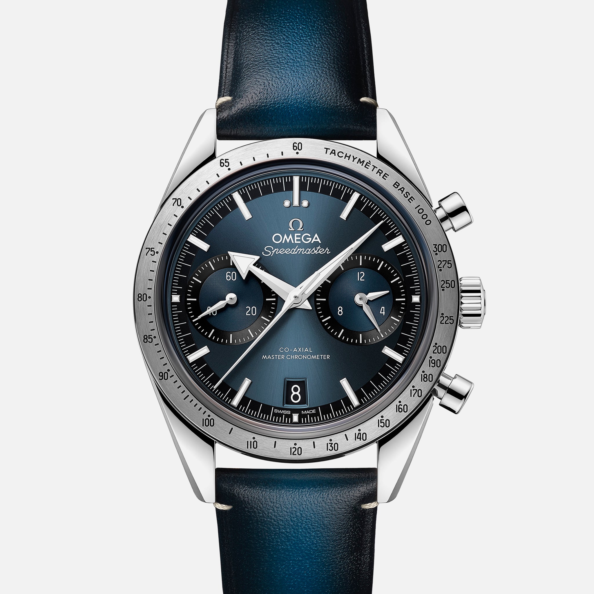 Speedmaster '57 Co-Axial Master Chronometer 40.5mm Blue Dial On Strap(1:1 replica) - Elite Watch Atelier