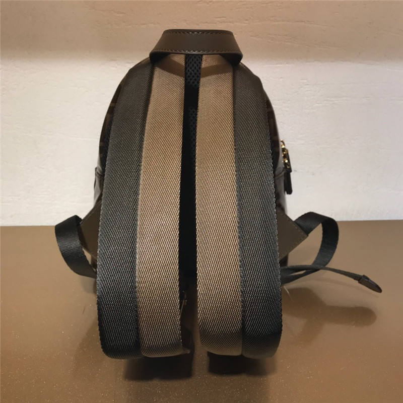 Fendi Black FF Backpack - Replicaclubs