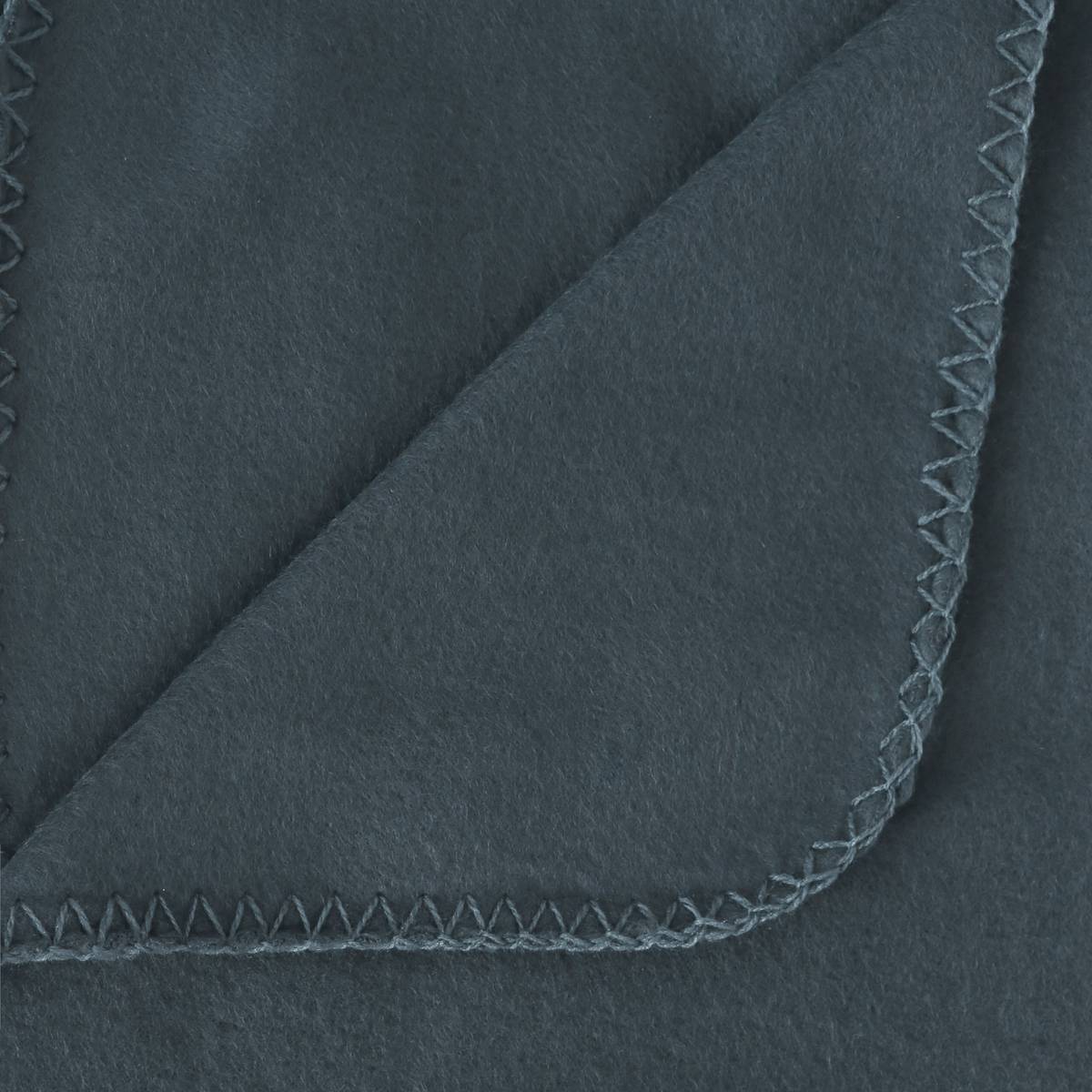 Fleece plaid Storm blue, 125x150 cm