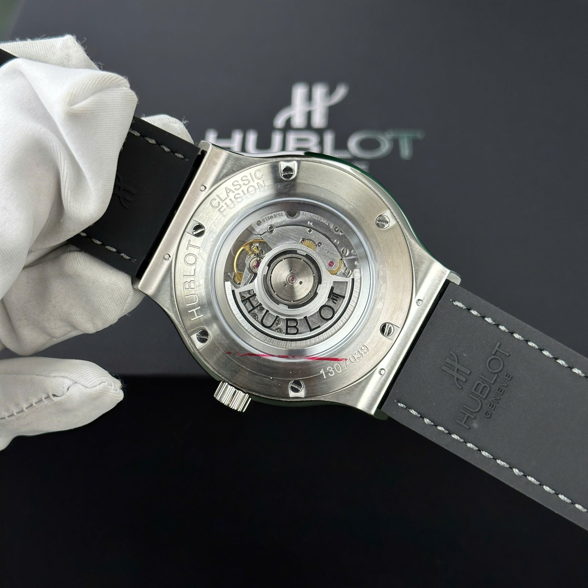 Hublot Classic Fusion Titanium Replica Watch Best Quality Gray Dial WWF Factory 45mm - Top club