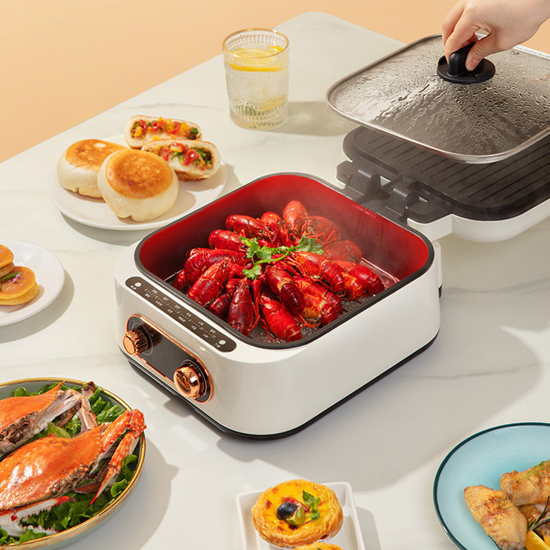 FlexiCook Pan - Veelzijdig Koken met Stomen en Bakken - Geniet van Diverse Kookmogelijkheden met Gemak