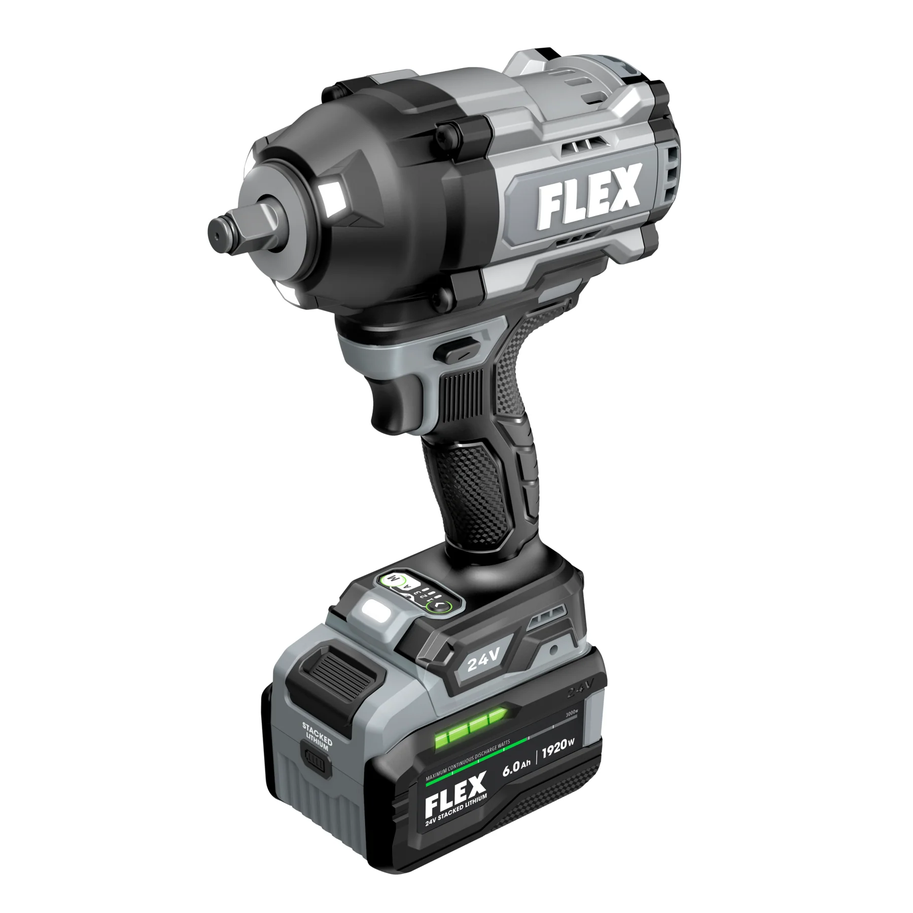FLEX  FX1472-1H ½” High-Torque Impact Wrench Stacked Lithium Kit