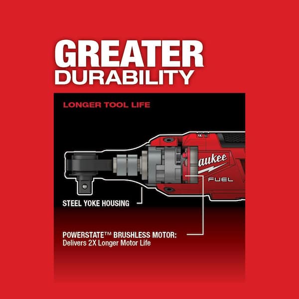 M12 FUEL 12V Li-Ion Brushless Cordless High Speed 3/8 in. Ratchet and M12 FUEL High Speed 1/4 in. Ratchet Combo Kit - Image 5