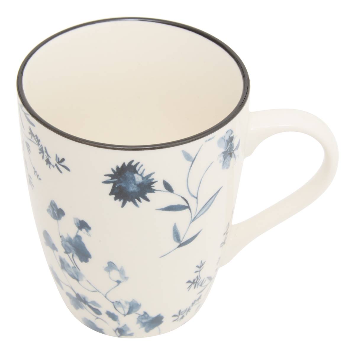 Mug "Umami" 310 ml, New Bone China (Porcelain), Floral pattern