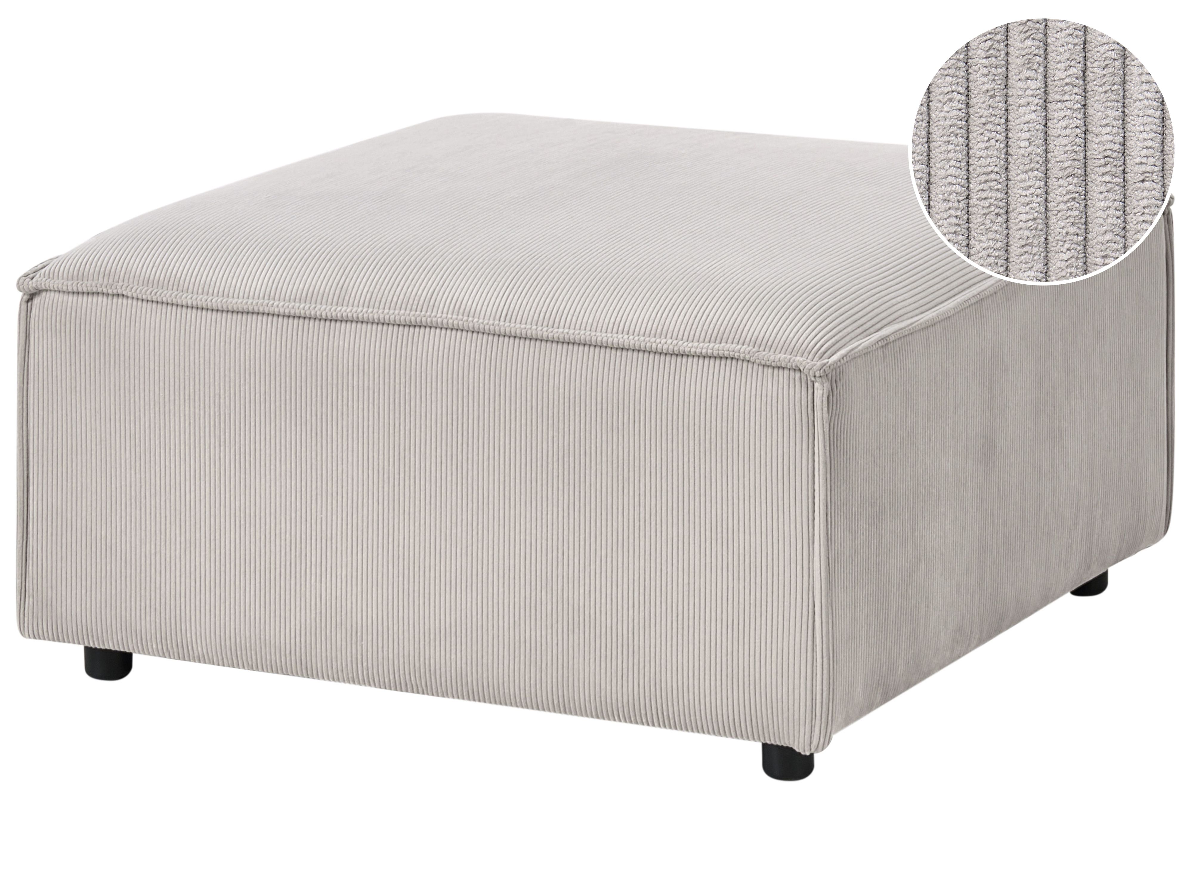 Ottoman ARDAL Corduroy Taupe