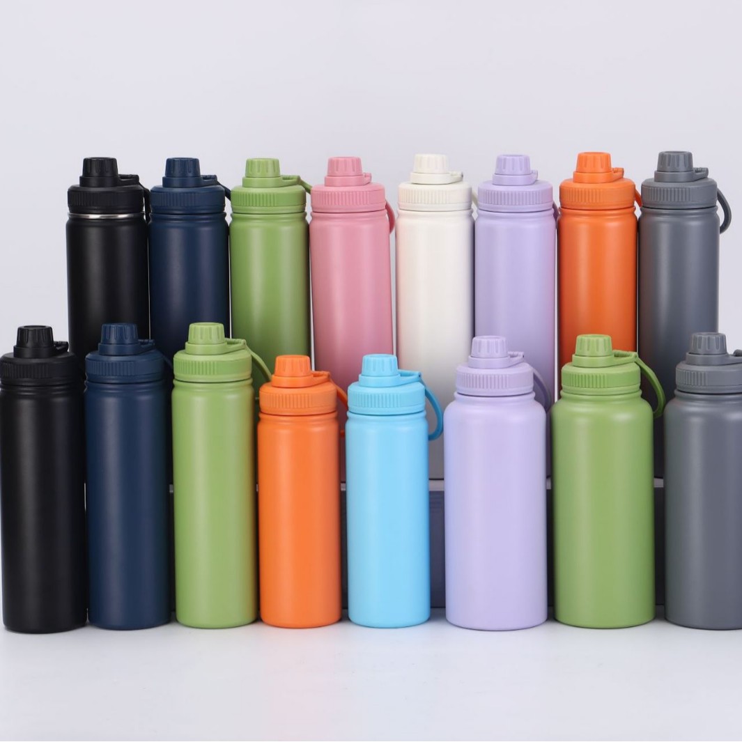 Factory Direct 304 Stainless Steel 800ml Double Wall Vacuum Insulated Leak-Proof Sports Thermos Cup