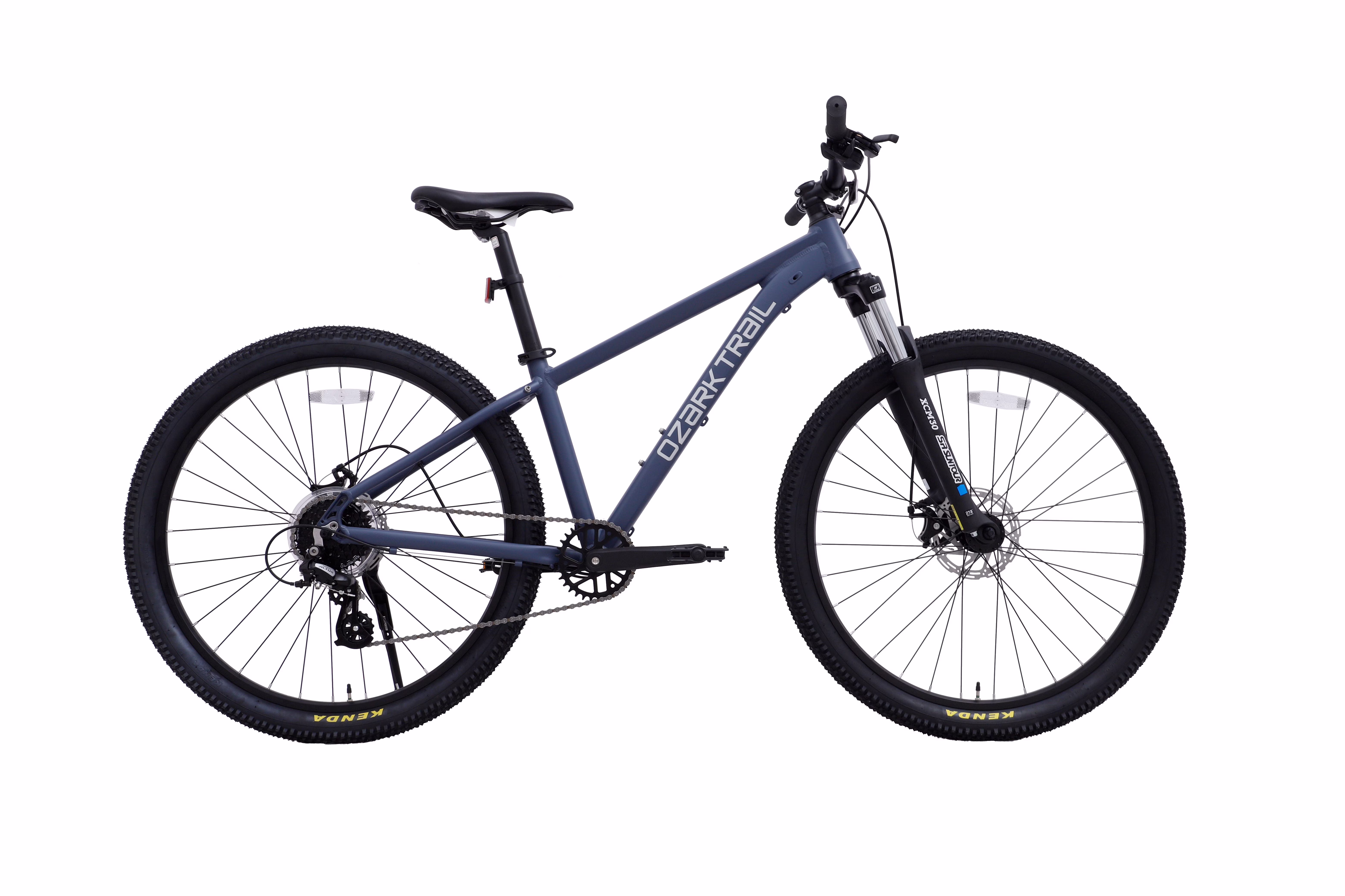 27.5" Ozark Trail M.2 Ridge Mountain Bike, Medium Frame, Fits Riders 5'3" - 5'8", Blue, Adult, Unisex - Image 3