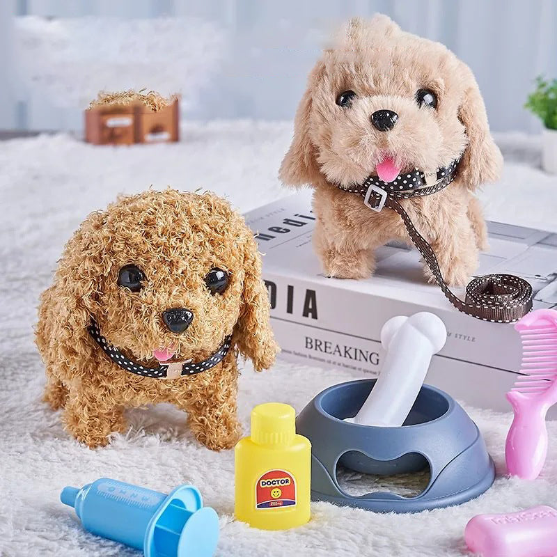 PuppyAvontuur | Wandelende Hond Pluche