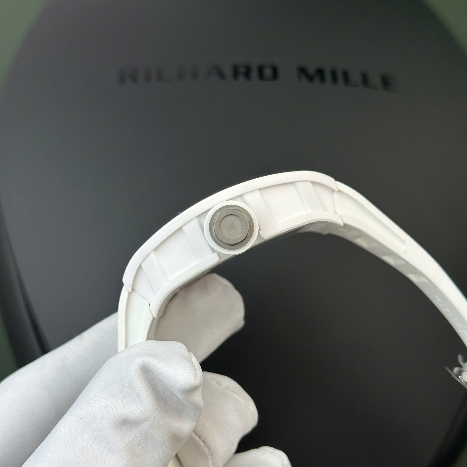 Richard Mille RM055 Bubba Watson Best Replica Watch White Ceramic BBR Factory 42,7 49,7 - Top club
