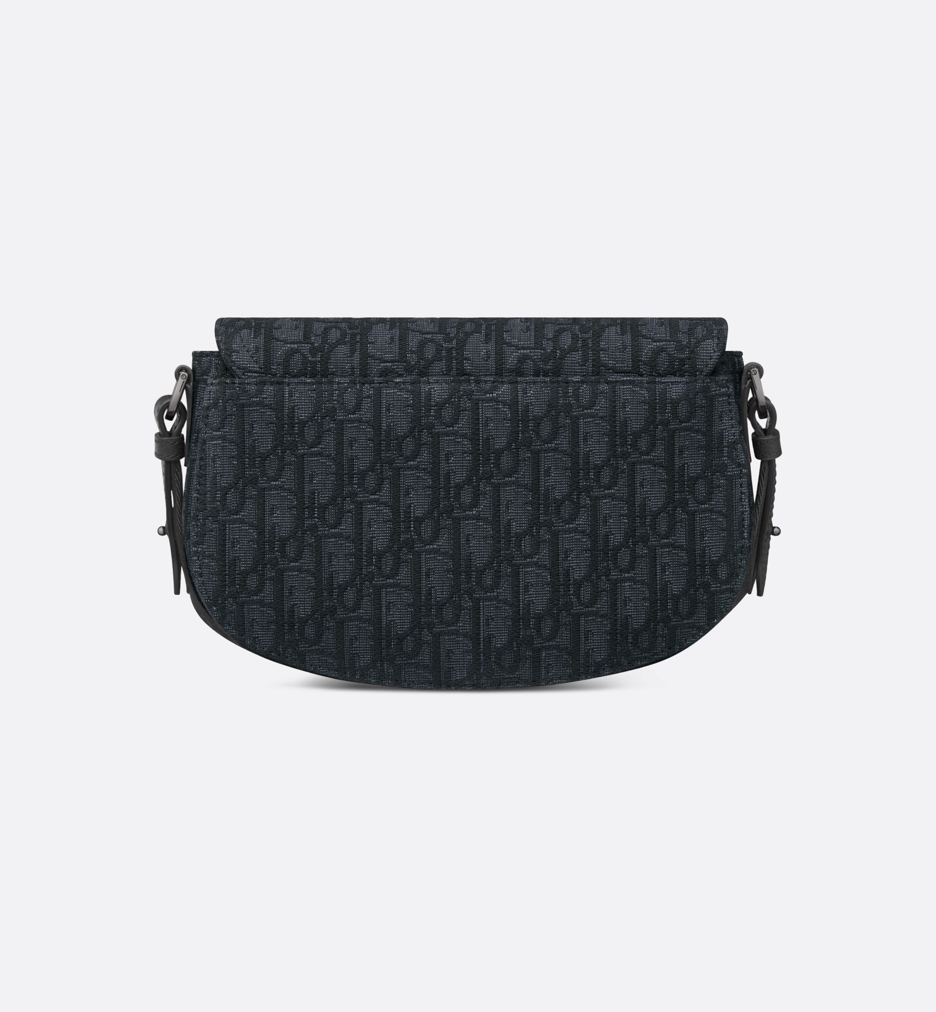 Dior Saddle Messenger Bag Black For Men 9.5 Inches/ 24 Cm 1ADPO325YKY_H03E1:1High-quality replica