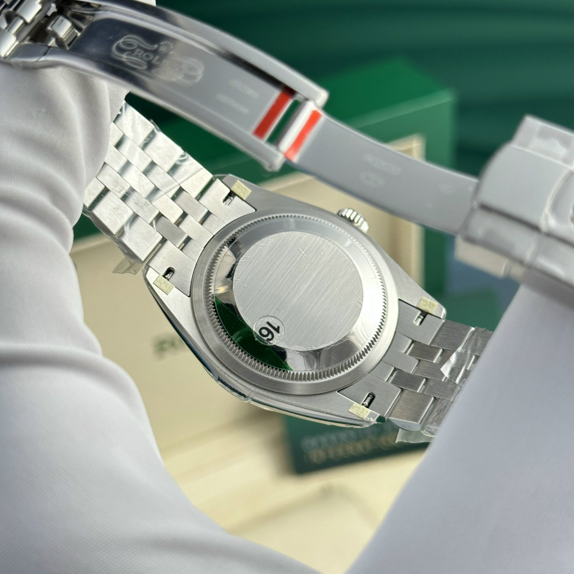 Rolex Replica Watch DateJust 126234 Dial Green VS Factory 36mm - Top club